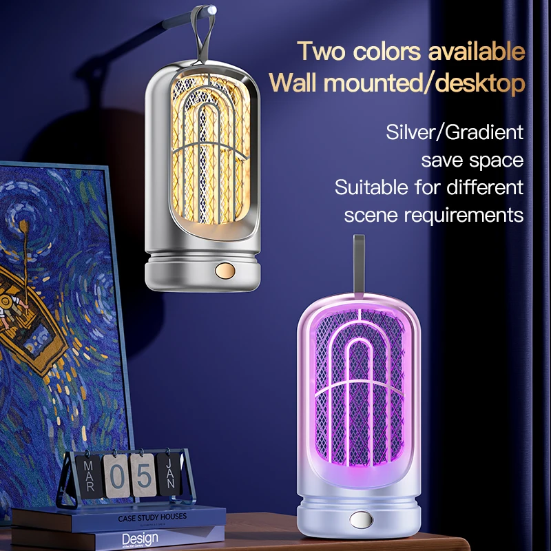 Electronic Mosquito Killer Lamp Portable Bug Zapper Anti-Mosquito Repellent Fly Swatter Physical Insect Traps Mosquito Nemesis
Electronic Mosquito Killer Lamp Portable Bug Zapper Anti-Mosquito Repellent Fly Swatter Physical Insect Traps Mosquito Nemesis