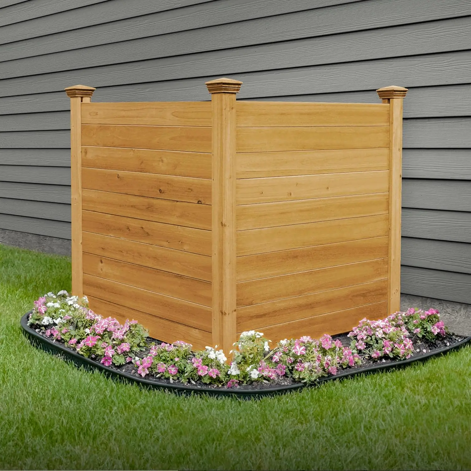 4ft H x 4ft W (2 Panels) No Dig Enclo Premium Wood Privacy Screen, Ideal Outdoor Privacy Wall, Pool Equipment Enclosure,
4ft H x 4ft W (2 Panels) No Dig Enclo Premium Wood Privacy Screen, Ideal Outdoor Privacy Wall, Pool Equipment Enclosure,