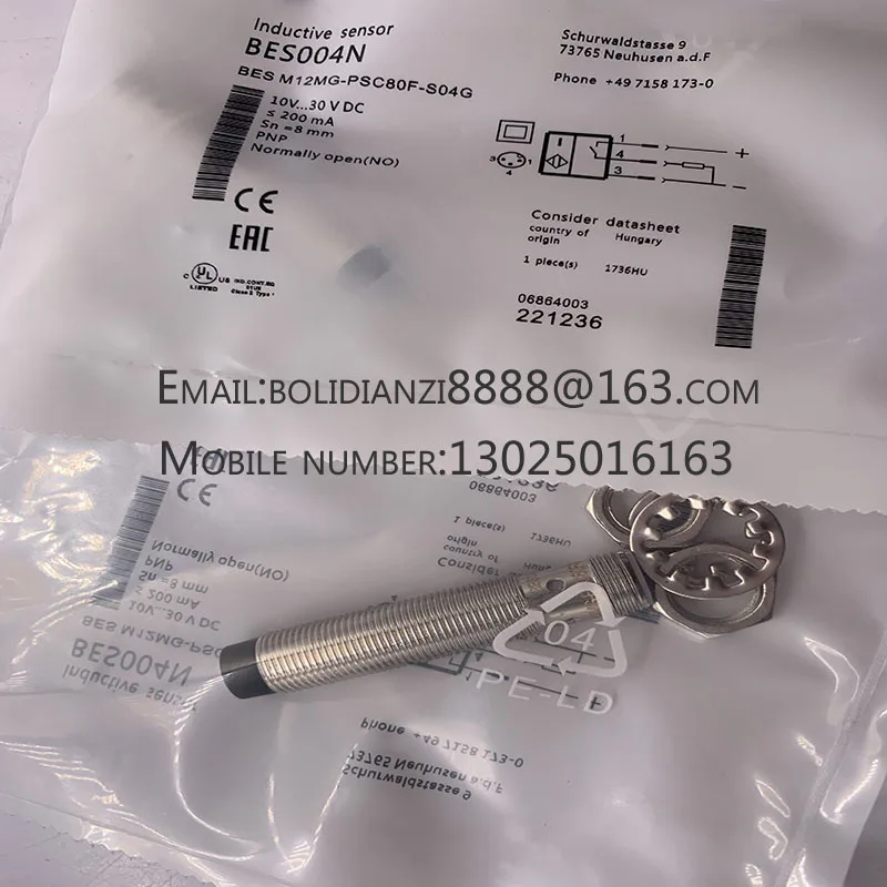 The brand-new original sensor BES004M BES M12MG-PSC80F-BV02 warranty for one year in stock 
The brand-new original sensor BES004M BES M12MG-PSC80F-BV02 warranty for one year in stock