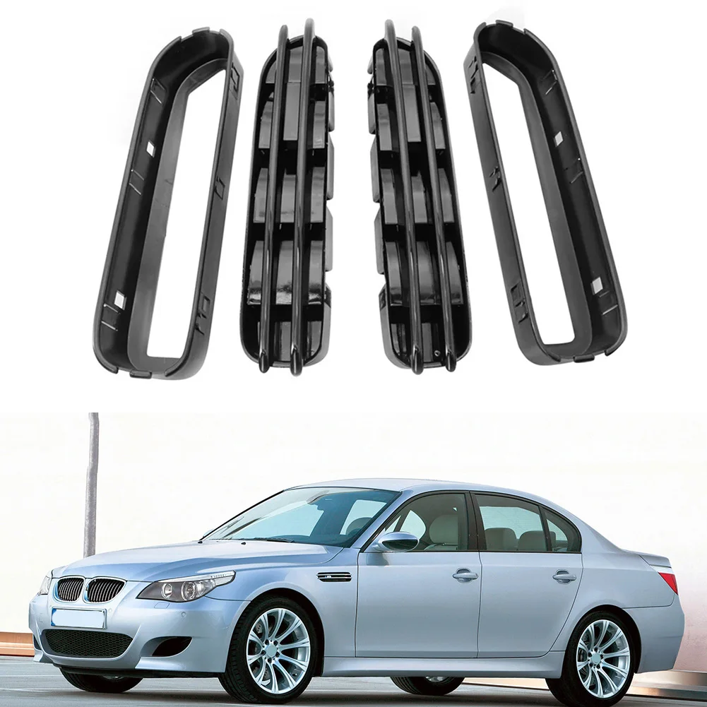 Front Left and Right Wing Grille Cover Panel Pair Compatible with For BMW 5 Series E60 E61 M5 2004 2010 OEM Spec
Front Left and Right Wing Grille Cover Panel Pair Compatible with For BMW 5 Series E60 E61 M5 2004 2010 OEM Spec