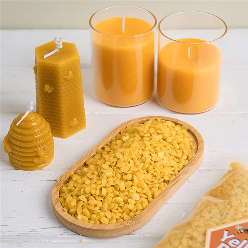 BYBS-1LB Beeswax DIY Handmade Candle Making Supplies Wax Raw Material Odorless Particles Beeswax
BYBS-1LB Beeswax DIY Handmade Candle Making Supplies Wax Raw Material Odorless Particles Beeswax