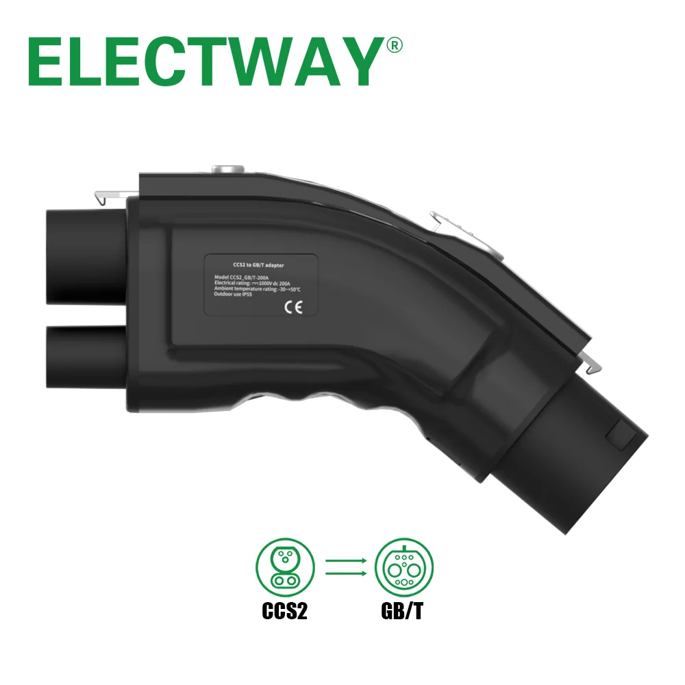 New CCS2 to GB/T Adapter With Switch 250A DC 80A AC Dual Mode
New CCS2 to GB/T Adapter With Switch 250A DC 80A AC Dual Mode