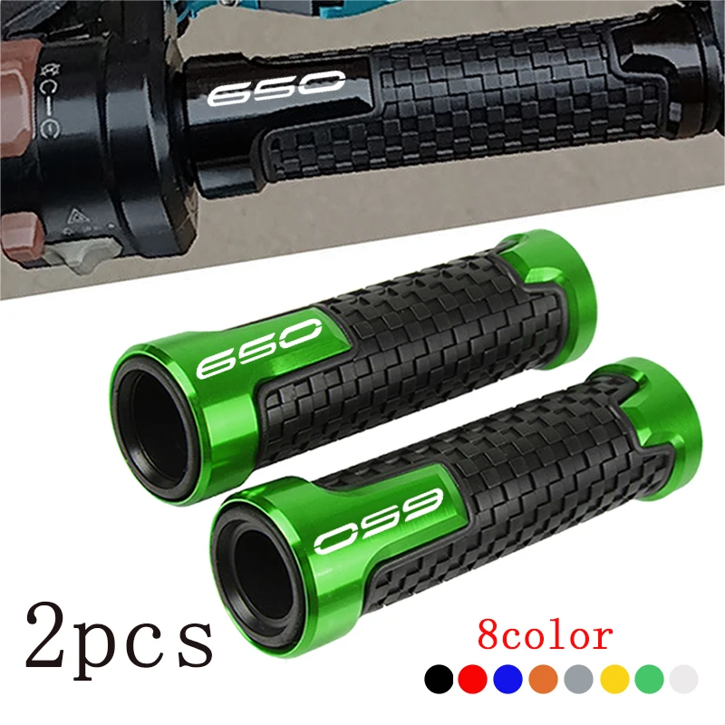 For Kawasaki Z650 Z650RS Ninja650 Versys650 2017-2025 Motorcycle Handlebar Grips CNC aluminum Rubber Hand Thruster Grips
For Kawasaki Z650 Z650RS Ninja650 Versys650 2017-2025 Motorcycle Handlebar Grips CNC aluminum Rubber Hand Thruster Grips
