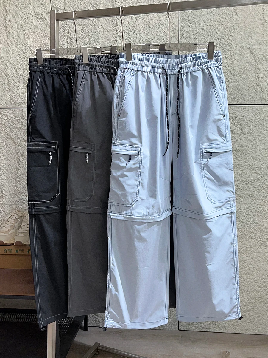 Outdoor Two-in-One Zipper Detachable Lightweight Quick-Dry Breathable Men's Casual Pants Spring Summer Workwear Loose Fit
Outdoor Two-in-One Zipper Detachable Lightweight Quick-Dry Breathable Men's Casual Pants Spring Summer Workwear Loose Fit