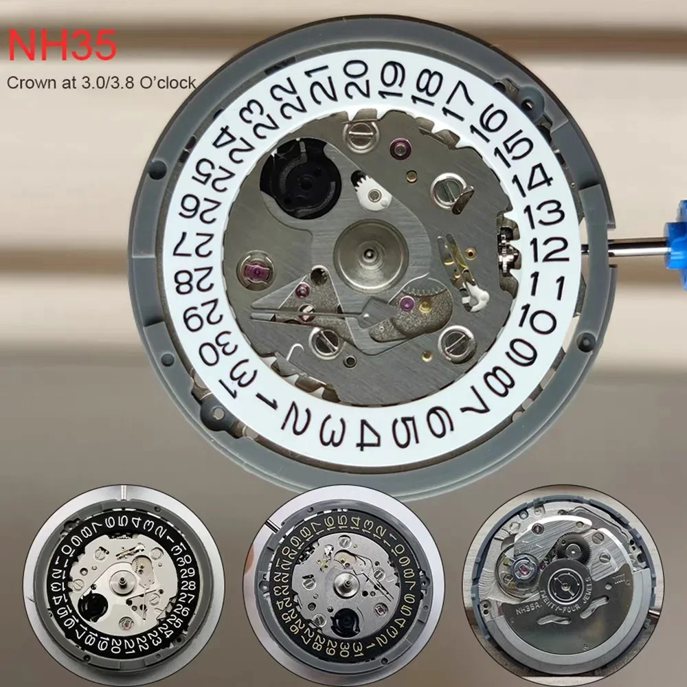 NH35 NH35A For Seiko Mechanical Movement Japan Original Men's Watch Wristwatch Day Date Set Automatic Replace Kit High Accuracy
NH35 NH35A For Seiko Mechanical Movement Japan Original Men's Watch Wristwatch Day Date Set Automatic Replace Kit High Accuracy