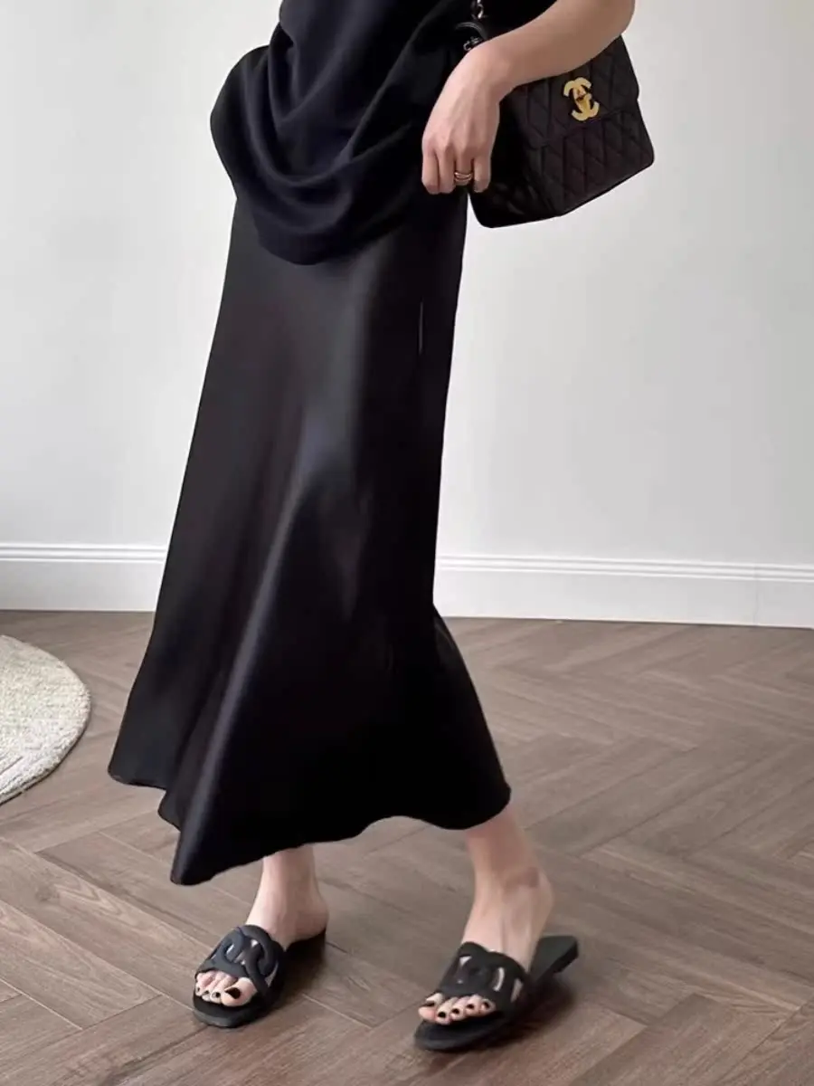 Emily Clud Premium Acetate Satin f Skirt High Waist Fi Tail Women's Summer Faionable plus Size Skirts Straight Cut
Emily Clud Premium Acetate Satin f Skirt High Waist Fi Tail Women's Summer Faionable plus Size Skirts Straight Cut