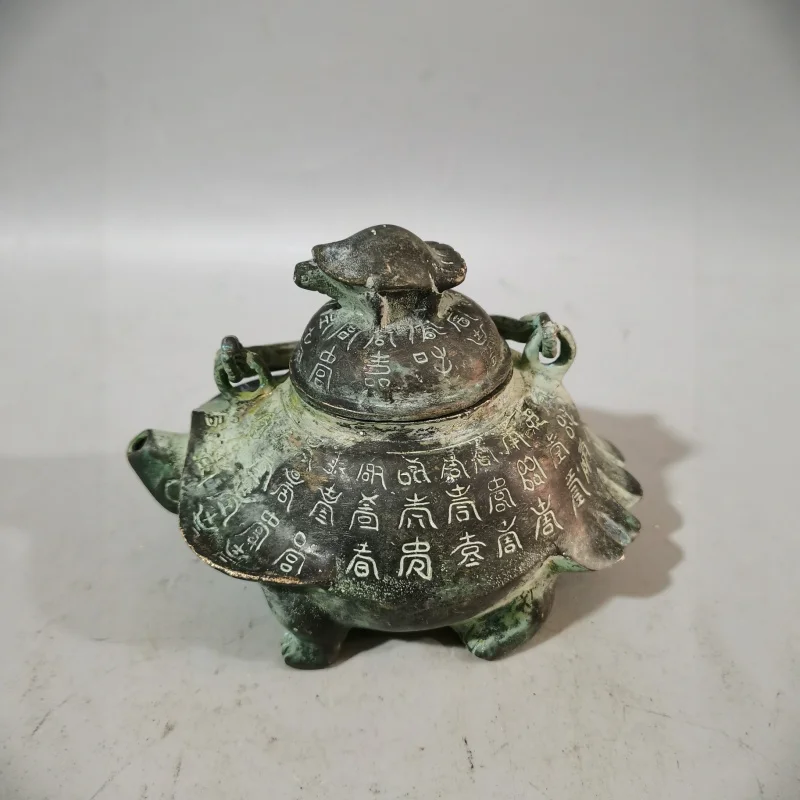 Teapot, Longevity , Bronze Turtle Water Jug, Decorative Ornament, Home Decoration, Gift, Craft Item
Teapot, Longevity , Bronze Turtle Water Jug, Decorative Ornament, Home Decoration, Gift, Craft Item