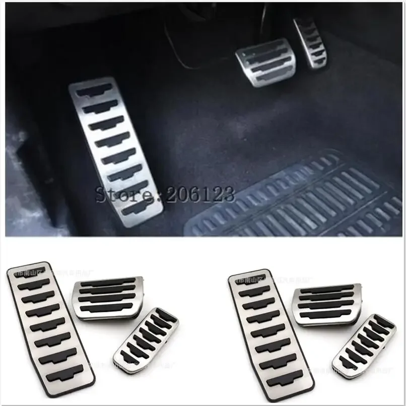 For Land Rover Discovery Sport For Range Rover Evoque 12-17 Car Fuel Gas Brake Pedal Cover Trim Car Accessories New 
For Land Rover Discovery Sport For Range Rover Evoque 12-17 Car Fuel Gas Brake Pedal Cover Trim Car Accessories New