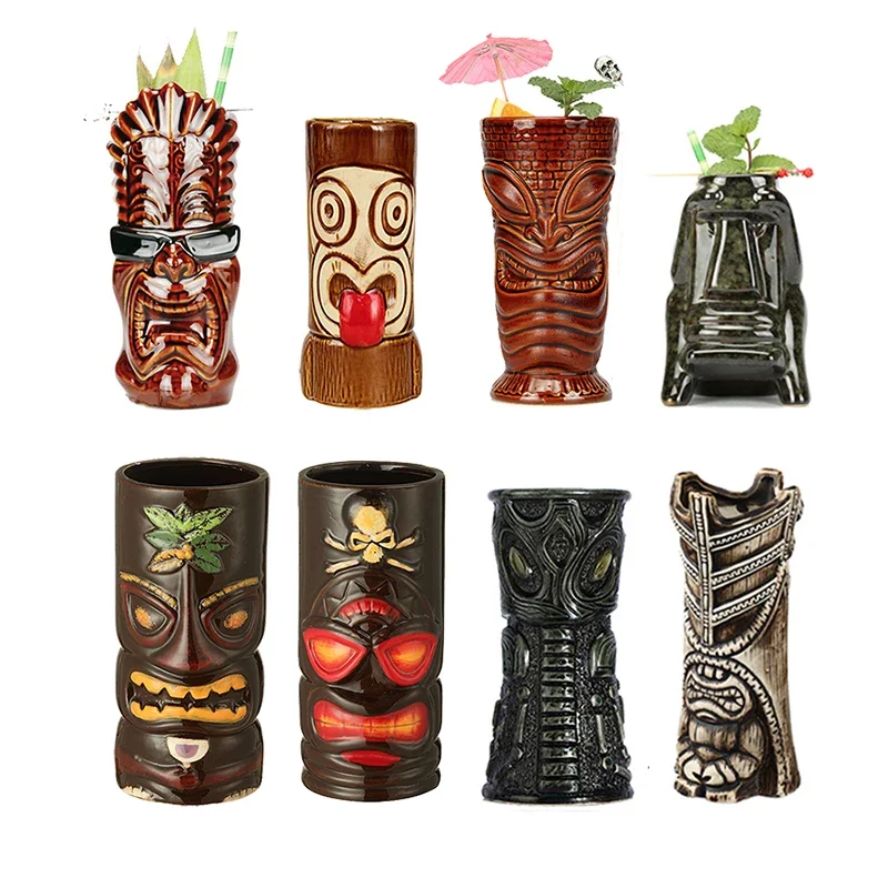 Hawaii Tiki Mugs Cocktail Cup Beer Beverage Mug Wine Mug Ceramic Tiki Mugs Mug Coffe cup thermal Cup tea Tazos Lebron james Dad
Hawaii Tiki Mugs Cocktail Cup Beer Beverage Mug Wine Mug Ceramic Tiki Mugs Mug Coffe cup thermal Cup tea Tazos Lebron james Dad