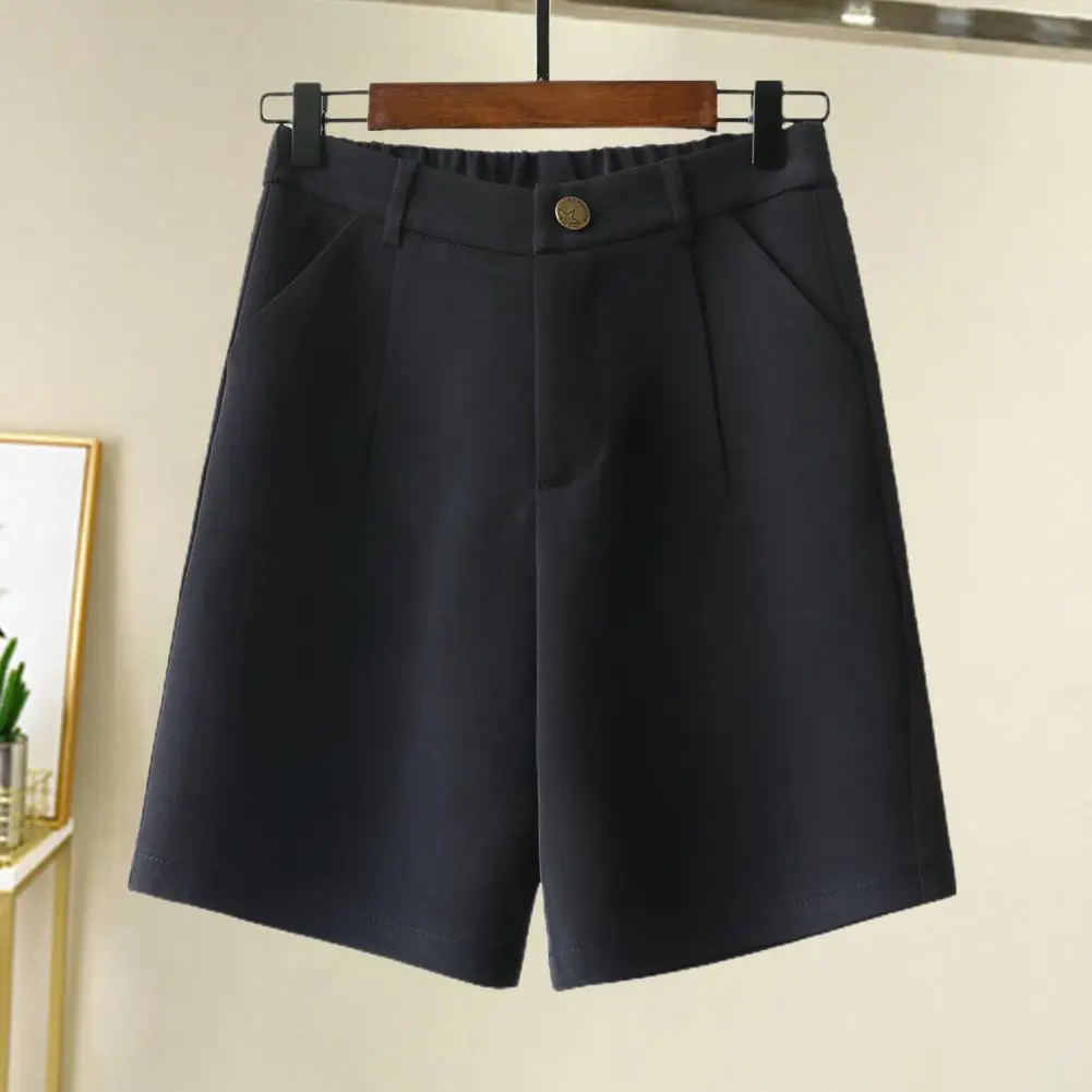 Loose Leg Shorts Elegant High Waist Women's Summer Shorts with Pockets Loose Fit Straight Cut Ol Style Business for Formal
Loose Leg Shorts Elegant High Waist Women's Summer Shorts with Pockets Loose Fit Straight Cut Ol Style Business for Formal