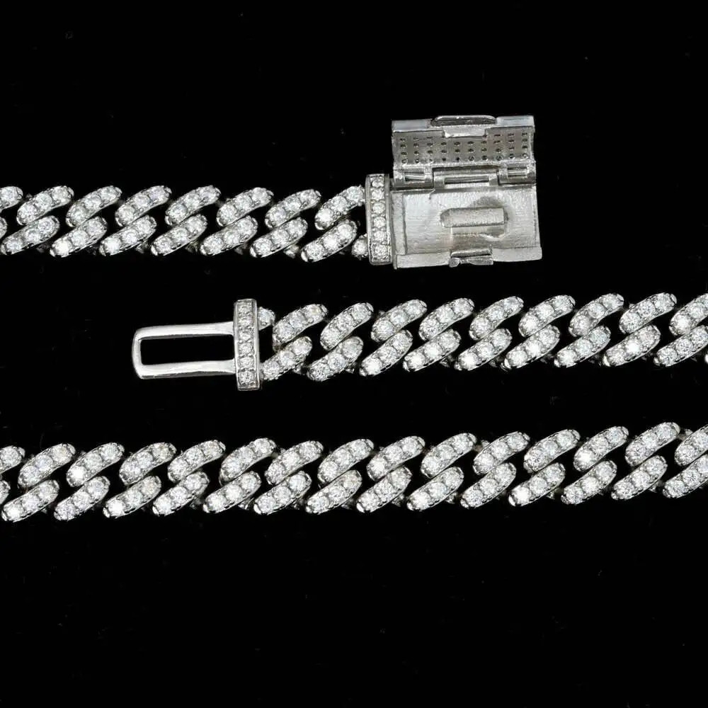 Luxury Wholesale Ice Out Chain 925 Sterling Sliver Moissanite Diamond Gra Certificated Hip Hop Cuban Link Necklace Men Jewelry.
Luxury Wholesale Ice Out Chain 925 Sterling Sliver Moissanite Diamond Gra Certificated Hip Hop Cuban Link Necklace Men Jewelry.