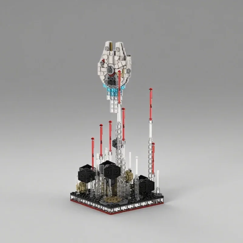 Набор строительных блоков MOC «Звездная битва: Погоня», 518 деталей, серия «Мастер», коллекционное издание, модель, рождественский подарок
Набор строительных блоков MOC «Звездная битва: Погоня», 518 деталей, серия «Мастер», коллекционное издание, модель, рождественский подарок