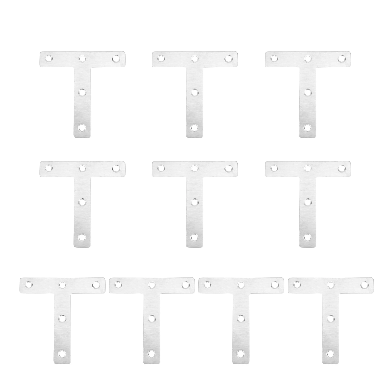 10pcs Stainless Steel Brackets Durable Solid Plate Long Lasting Easy Install Corner Brace Sturdy Design Practical Use High
10pcs Stainless Steel Brackets Durable Solid Plate Long Lasting Easy Install Corner Brace Sturdy Design Practical Use High