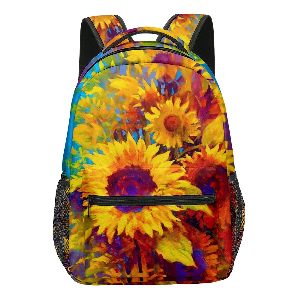 Popular Popular Kpop Youthful School Bags Unisex Sunflower Travel Bags 3D Print Oxford Waterproof Notebook Shoulder Backpacks
Popular Popular Kpop Youthful School Bags Unisex Sunflower Travel Bags 3D Print Oxford Waterproof Notebook Shoulder Backpacks