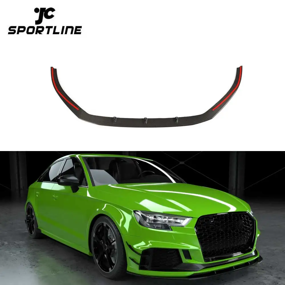 Carbon Fiber Facelift RS3 Front Valance Lip for Audi RS3 8V Sedan 2017 2018 2019
Carbon Fiber Facelift RS3 Front Valance Lip for Audi RS3 8V Sedan 2017 2018 2019