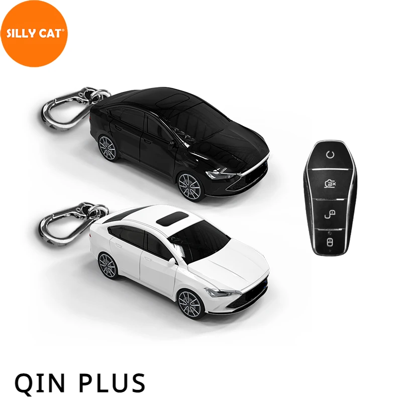 Car Shape Model Car Key Case Fob Shell For BYD QIN PLUS Plastic Car Model Key Case Cover
Car Shape Model Car Key Case Fob Shell For BYD QIN PLUS Plastic Car Model Key Case Cover
