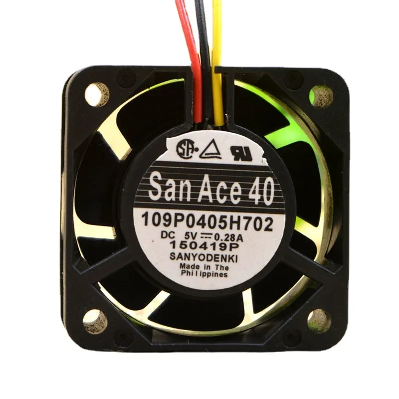 New Cooler Fan For Sanyo 109P0405H702 4CM 4015 DC5V 0.28A 40*40*15MM Ball USB Fan
New Cooler Fan For Sanyo 109P0405H702 4CM 4015 DC5V 0.28A 40*40*15MM Ball USB Fan