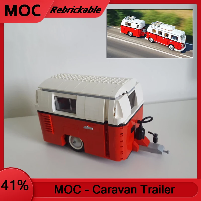 MOC Creative Expert Series Караван/Кемпинговый прицеп подходит для 10220 T1 Bus Building Blocks DIY Модель Кирпичи Игрушка для детей Подарок
MOC Creative Expert Series Караван/Кемпинговый прицеп подходит для 10220 T1 Bus Building Blocks DIY Модель Кирпичи Игрушка для детей Подарок
