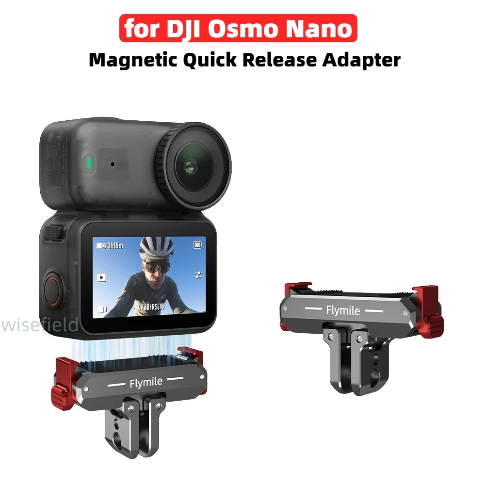 Магнитный быстроразъемный адаптер для крепления DJI Osmo Nano, аксессуар для расширения, подставка из алюминиевого сплава, основание кронштейна
Магнитный быстроразъемный адаптер для крепления DJI Osmo Nano, аксессуар для расширения, подставка из алюминиевого сплава, основание кронштейна
