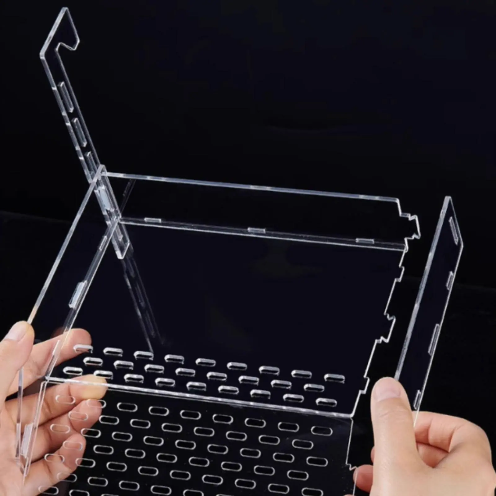 Acrylic Turtle Basking Dock Transparent Design Tortoise Climbing Ladder Adjustable Acrylic Amphibian Ramp Multi-Functional
Acrylic Turtle Basking Dock Transparent Design Tortoise Climbing Ladder Adjustable Acrylic Amphibian Ramp Multi-Functional