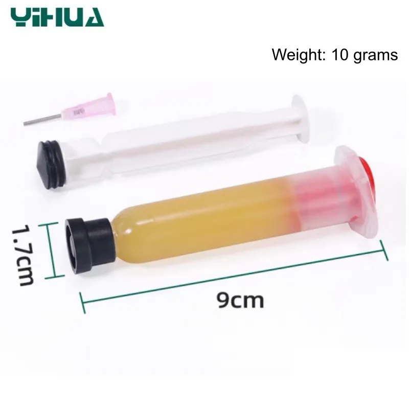 YIHUA Solder Paste Welding Oil Industrial Accessories Rosin No-Wash Flux Mobile Phone Repair Parts IC PCB for Metalworking Tool
YIHUA Solder Paste Welding Oil Industrial Accessories Rosin No-Wash Flux Mobile Phone Repair Parts IC PCB for Metalworking Tool