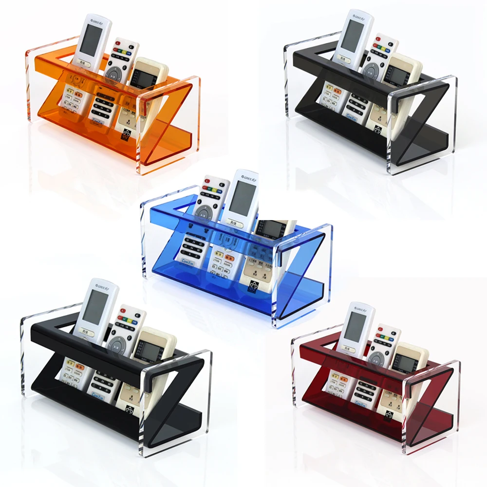 Acrylic Remote Control Holder Organizer Desktop Storage Rack,Office Desk Caddy Storage for Media TV Controllers Remote Control
Acrylic Remote Control Holder Organizer Desktop Storage Rack,Office Desk Caddy Storage for Media TV Controllers Remote Control