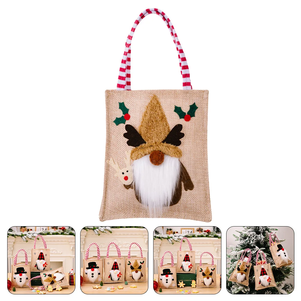 Christmas Gift Bags Reusable Linen Fabric Elk Design Candy Pouches Holiday Party Favors Bag Xmas Decoration Supply
Christmas Gift Bags Reusable Linen Fabric Elk Design Candy Pouches Holiday Party Favors Bag Xmas Decoration Supply