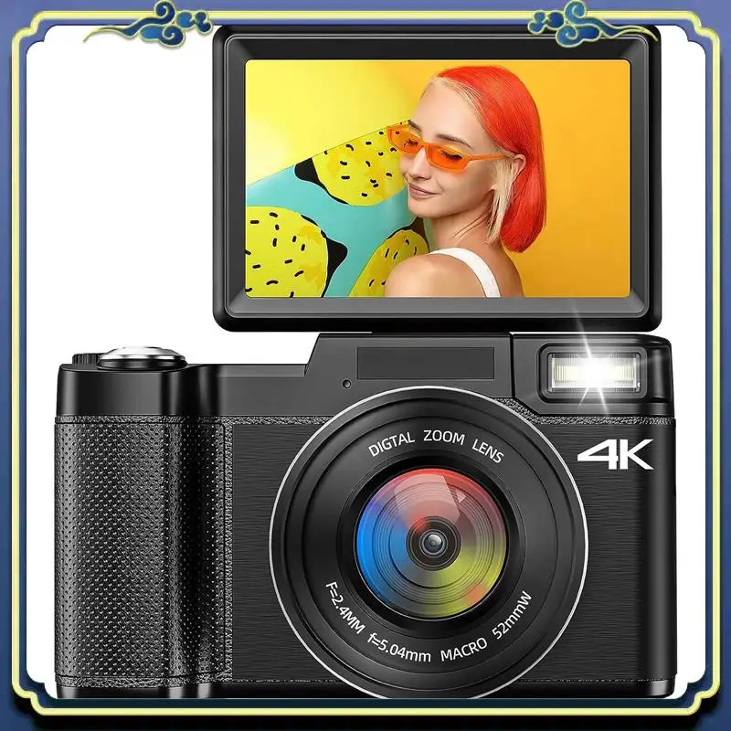 1 Set 4K Digital Camera For Photography Autofocus 48MP Vlogging Camera 180°Flip Screen Video Camera With 16X Digital Zoom
1 Set 4K Digital Camera For Photography Autofocus 48MP Vlogging Camera 180°Flip Screen Video Camera With 16X Digital Zoom