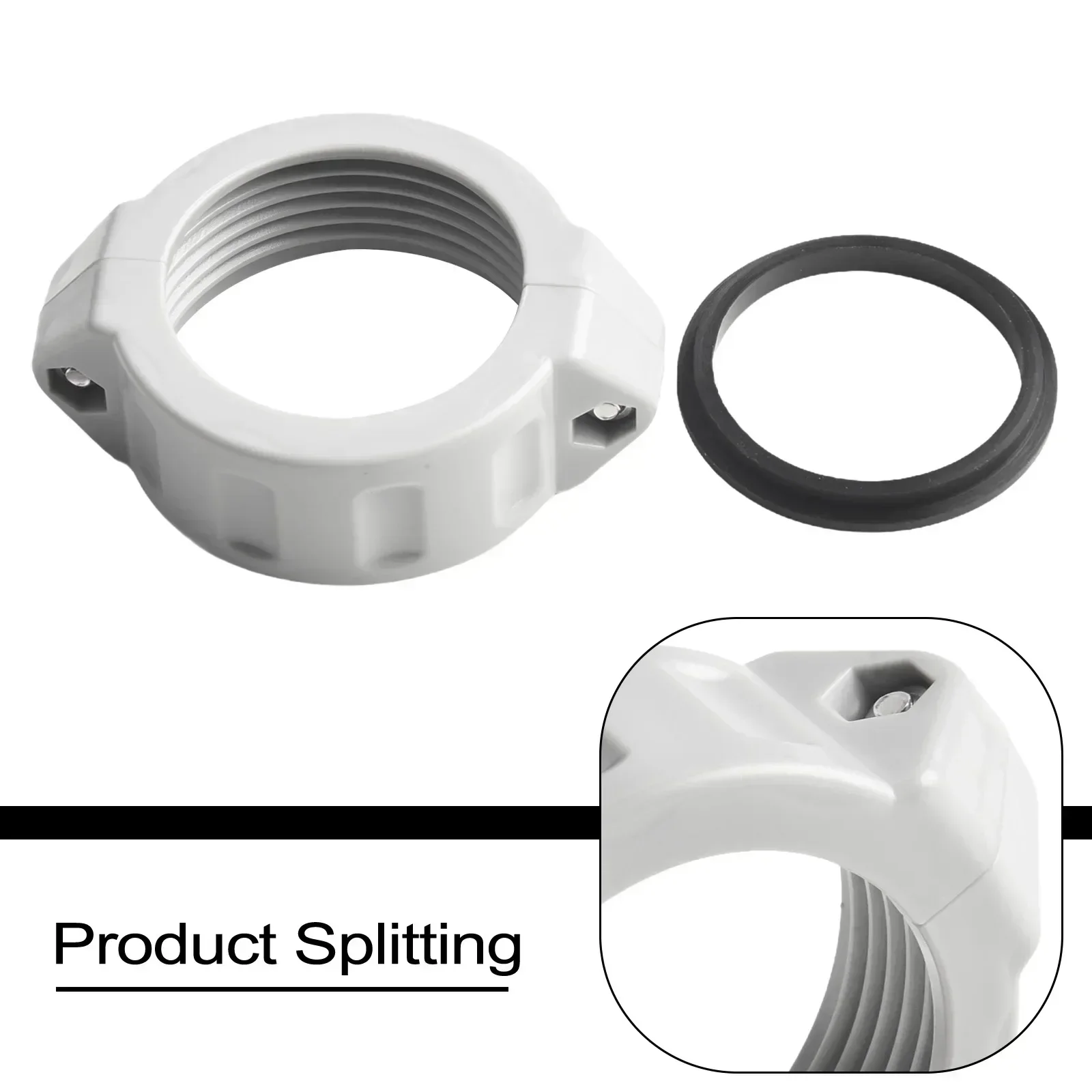 For Pool Maintenance 5.8 Cm outer Dimensions Inflatable Swimming Pool Nut Connector Seals Gaskets Compression Nut
For Pool Maintenance 5.8 Cm outer Dimensions Inflatable Swimming Pool Nut Connector Seals Gaskets Compression Nut