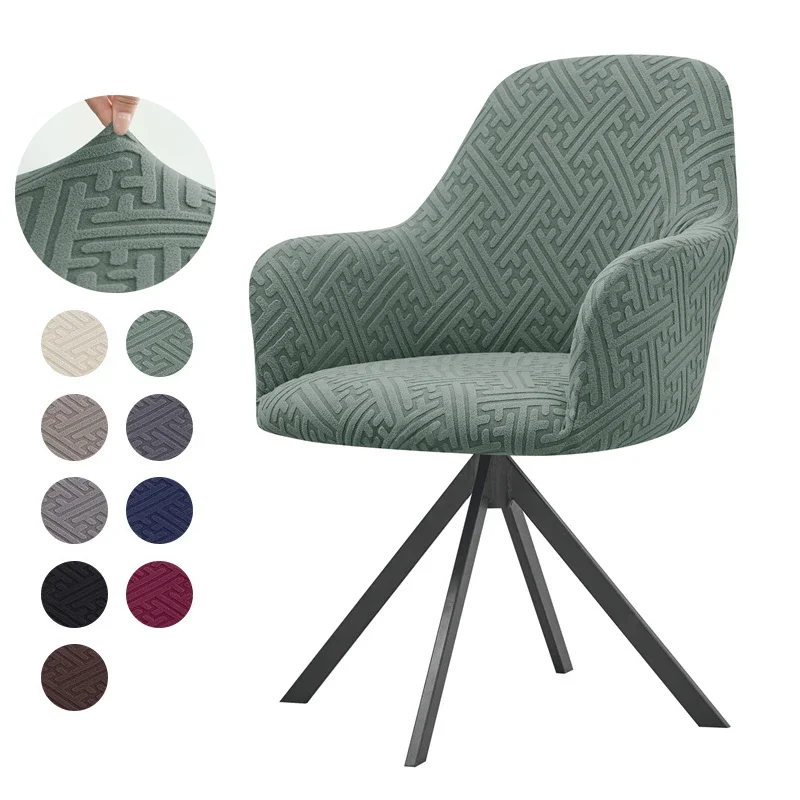 1/2/4/6PCS Jacquard Dining Chair Covers Elastic High Arm Chair Cover Office Armchair Protector for Hotel Wedding Funda Silla
1/2/4/6PCS Jacquard Dining Chair Covers Elastic High Arm Chair Cover Office Armchair Protector for Hotel Wedding Funda Silla