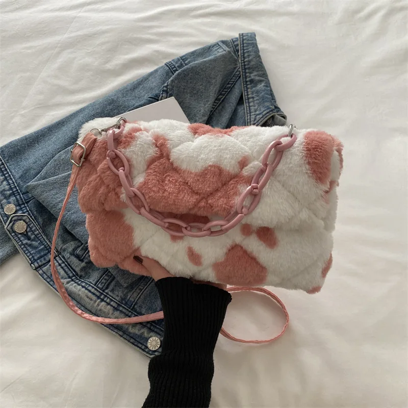 Plush Bag for Ladies, 2025 New Fashionable Autumn and Winter Texture Plush Large Capacity Shoulder Crossbody Bags
Plush Bag for Ladies, 2025 New Fashionable Autumn and Winter Texture Plush Large Capacity Shoulder Crossbody Bags