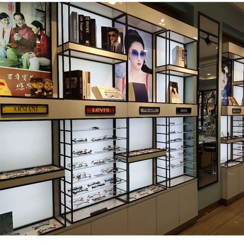 Custom. Wooden Paint Glasses Display Cabinet Display Rack Zhongdao Cabinet Shelf Display Stand Show Customized Design
Custom. Wooden Paint Glasses Display Cabinet Display Rack Zhongdao Cabinet Shelf Display Stand Show Customized Design