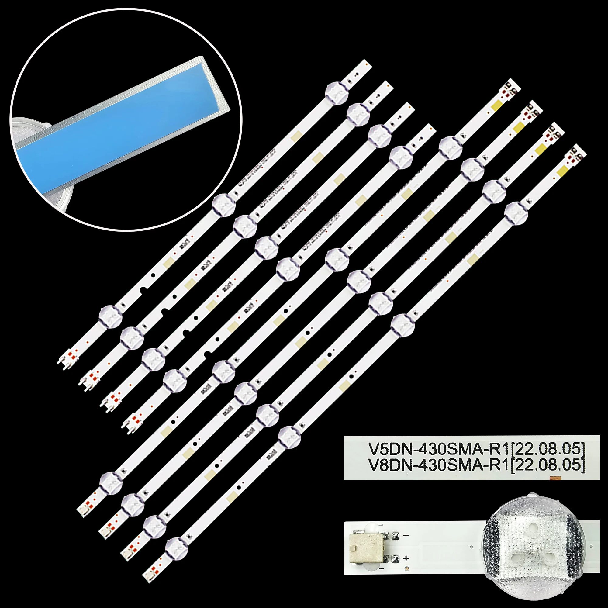 1/5/10 Kit LED Backlight strip For 43J5200 43J5300 UN43J5200 UN43J5300 UE43J5200 UN43J5200AG BN96-38878A 38879A 37294A 37295A
1/5/10 Kit LED Backlight strip For 43J5200 43J5300 UN43J5200 UN43J5300 UE43J5200 UN43J5200AG BN96-38878A 38879A 37294A 37295A