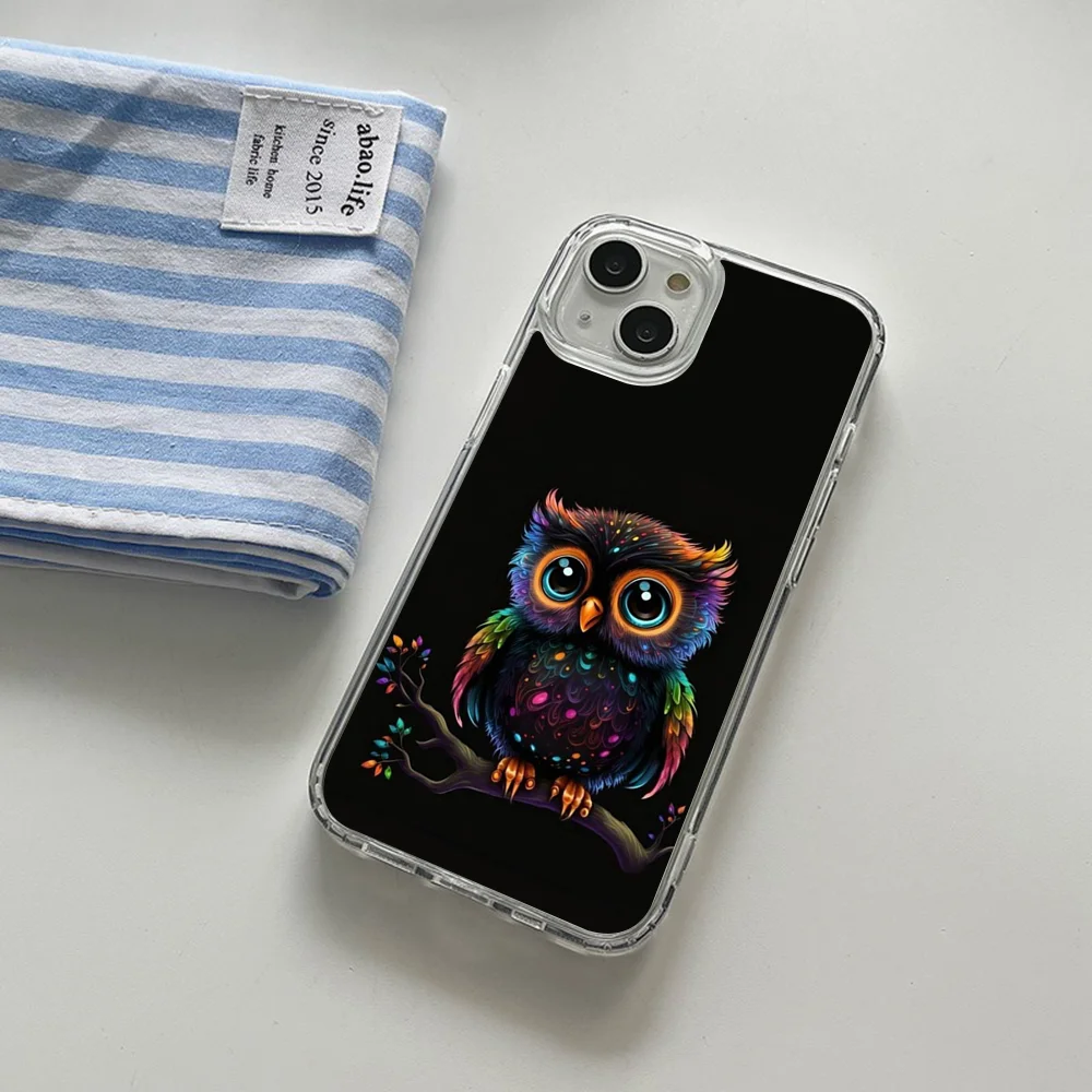 Cute Owl Phone Case Magsafe for iPhone 16 14 13 12 15 Pro Max X XR XS Plus Soft Clear Tpu Cover
Cute Owl Phone Case Magsafe for iPhone 16 14 13 12 15 Pro Max X XR XS Plus Soft Clear Tpu Cover