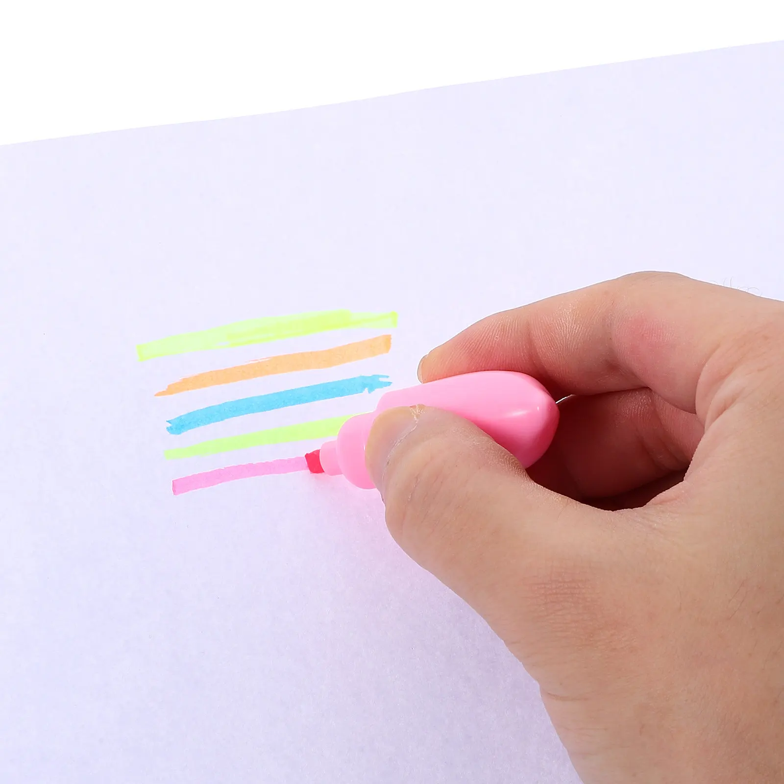 12Pcs Fluorescent Highlighter Pens Bright Color Cartoon Shape Multicolored Markers for Book Reading Writing Study Portable
12Pcs Fluorescent Highlighter Pens Bright Color Cartoon Shape Multicolored Markers for Book Reading Writing Study Portable