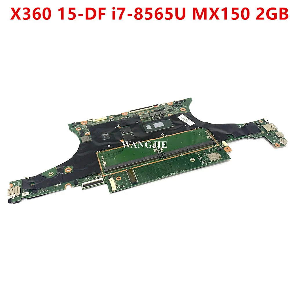 Материнская плата для ноутбука HP Spectre X360 15-DF DAX38CMBAG0 DA0X38MBAF0 L38128-601 i7-8565U CPU MX150 2 ГБ графический процессор 100% рабочий
Материнская плата для ноутбука HP Spectre X360 15-DF DAX38CMBAG0 DA0X38MBAF0 L38128-601 i7-8565U CPU MX150 2 ГБ графический процессор 100% рабочий