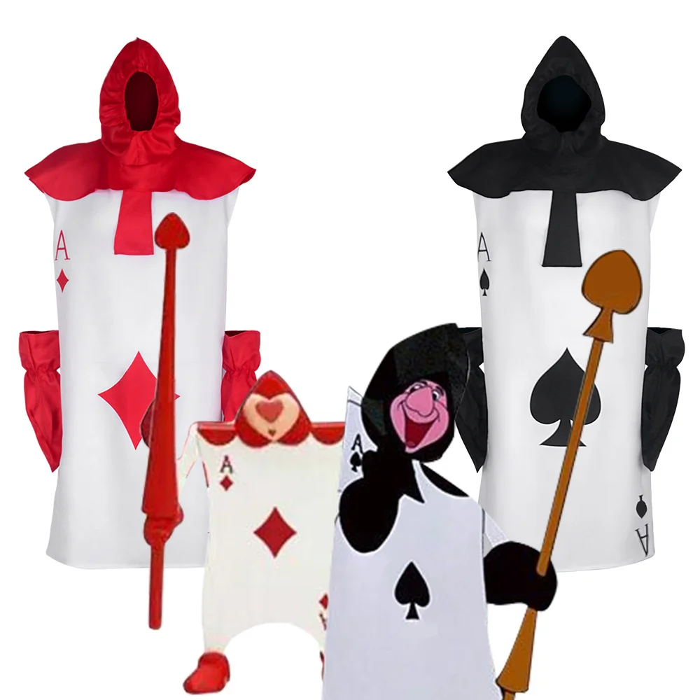 Anime Ace Poker Cosplay Costume Adult Unisex Cards Spades Soldier Coat Performance Suit Halloween Jumpsuit Outfit Party
Anime Ace Poker Cosplay Costume Adult Unisex Cards Spades Soldier Coat Performance Suit Halloween Jumpsuit Outfit Party