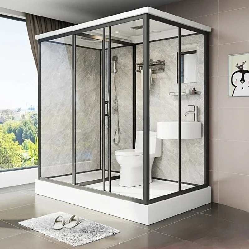 Bathroom integrated shower room integral shower room rural bath household mobile bathroom indoor bath room
Bathroom integrated shower room integral shower room rural bath household mobile bathroom indoor bath room