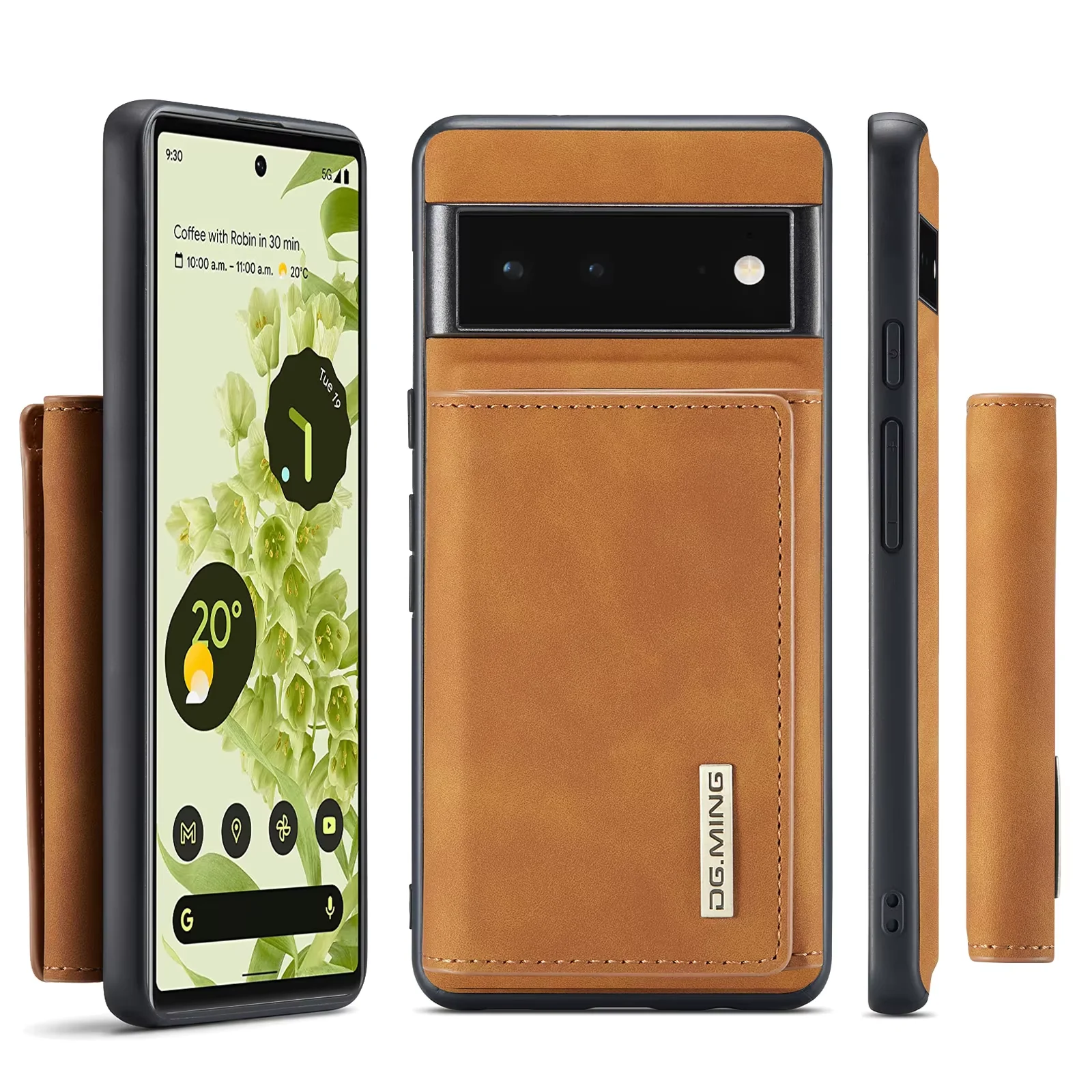 Съемный кожаный чехол-бумажник DG.MING 2 в 1 для Google Pixel 9 8 7 6 Pro XL 8A 7A 6A с сильным магнитом, защитный чехол для телефона
Съемный кожаный чехол-бумажник DG.MING 2 в 1 для Google Pixel 9 8 7 6 Pro XL 8A 7A 6A с сильным магнитом, защитный чехол для телефона