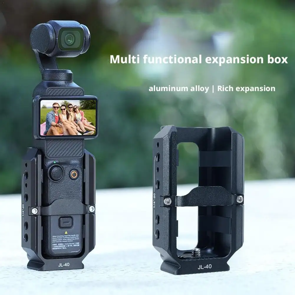 Удлинительная рамка для DJI Osmo Pocket 3, аксессуары, металлическая удлинительная рамка, многофункциональный кронштейн для клетки для кроликов, адаптер для быстрого крепления
Удлинительная рамка для DJI Osmo Pocket 3, аксессуары, металлическая удлинительная рамка, многофункциональный кронштейн для клетки для кроликов, адаптер для быстрого крепления