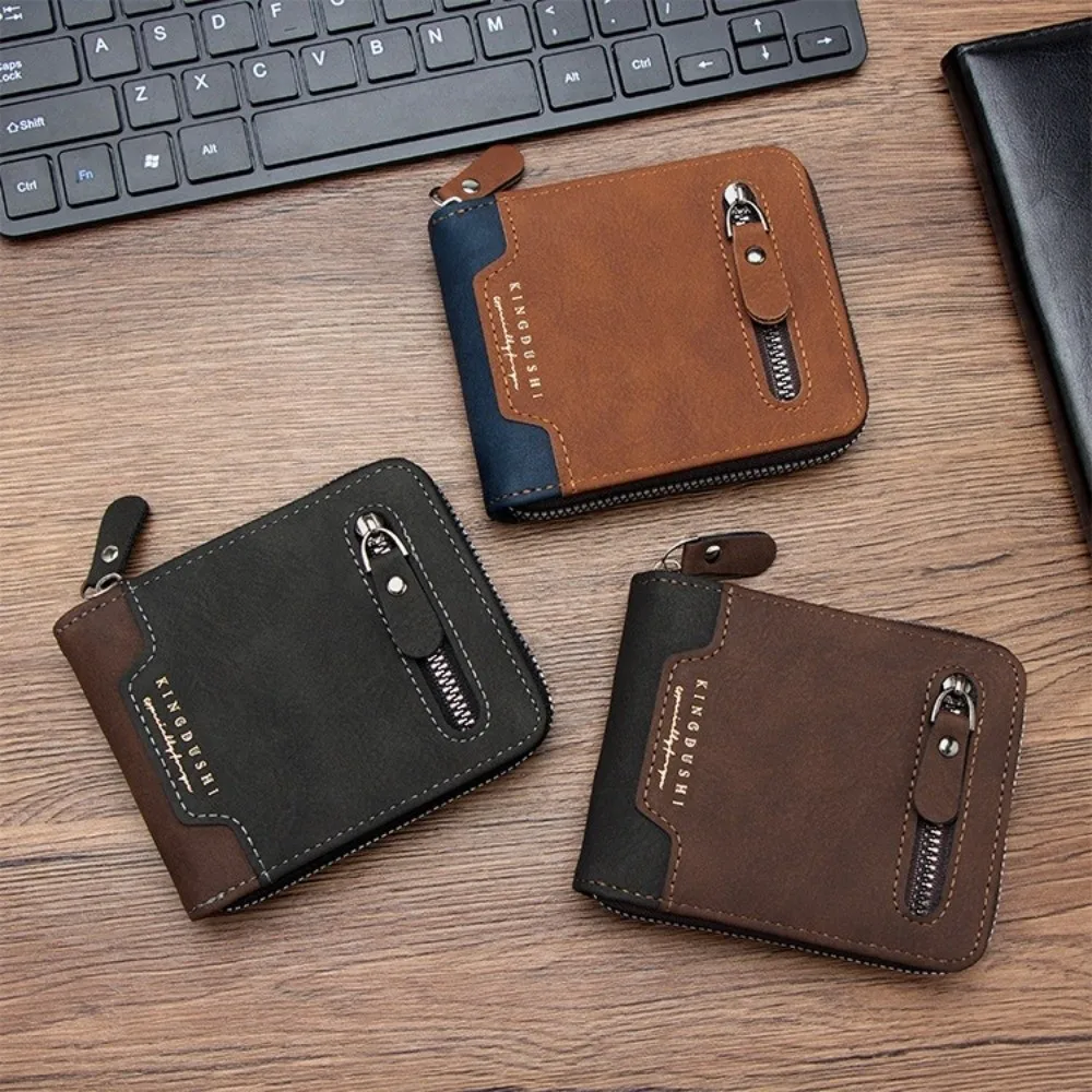 Портативный многопозиционный мужской короткий кошелек на тонкой молнии из искусственной кожи, многофункциональный держатель для карт большой емкости, подарок
Портативный многопозиционный мужской короткий кошелек на тонкой молнии из искусственной кожи, многофункциональный держатель для карт большой емкости, подарок