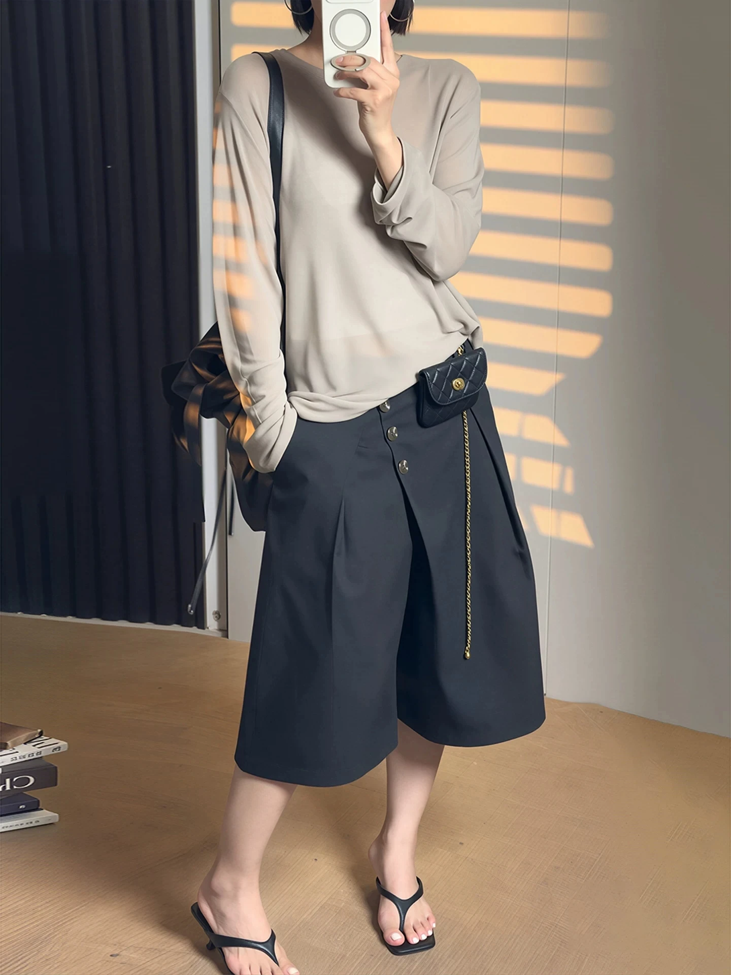 Casual Straight Leg Pants Men's Women's Seven-Eight Length Folded Hem Wrinkle Resistant Summer Fashionable Destructed Trousers
Casual Straight Leg Pants Men's Women's Seven-Eight Length Folded Hem Wrinkle Resistant Summer Fashionable Destructed Trousers
