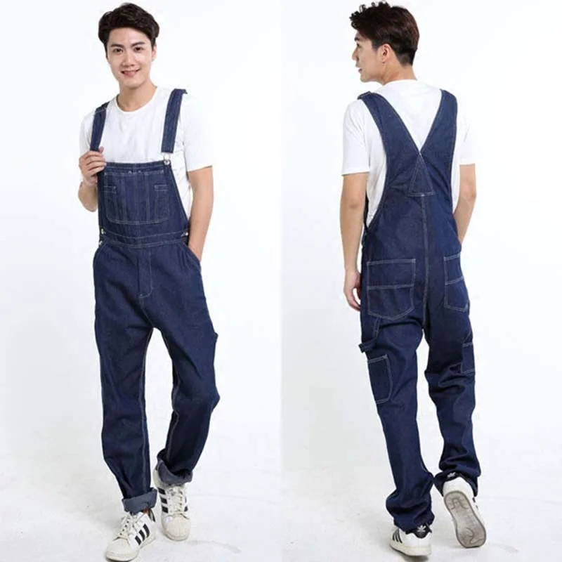 New Fashion Loose Baggy Denim Overalls Mens Jeans Cargo Pants Plus Size Trousers Hip Hop Harem Male Clothing 
New Fashion Loose Baggy Denim Overalls Mens Jeans Cargo Pants Plus Size Trousers Hip Hop Harem Male Clothing