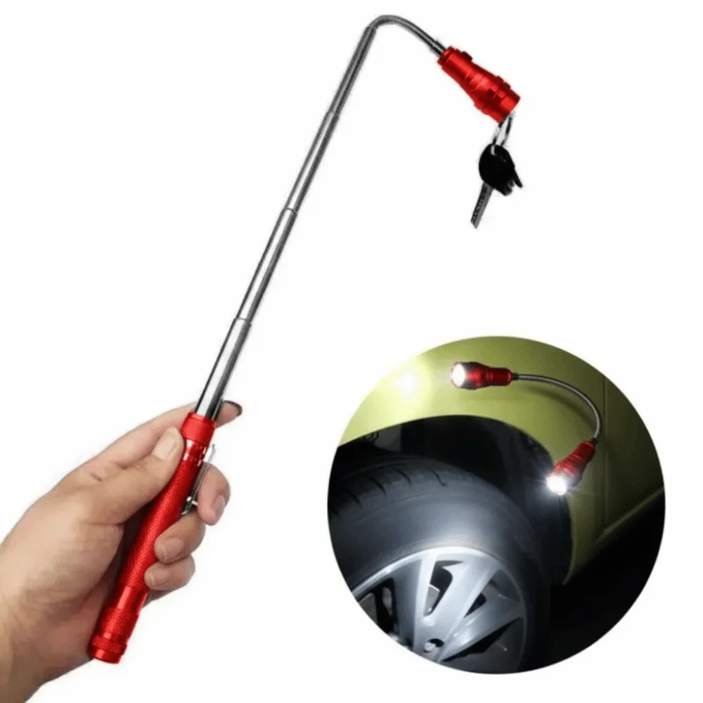 3 LEDs LED Antenna Light Dual Magnet Telescopic Stretching Magnetic Pickup Tool 360 Degree Flexible Magnetized Head
3 LEDs LED Antenna Light Dual Magnet Telescopic Stretching Magnetic Pickup Tool 360 Degree Flexible Magnetized Head
