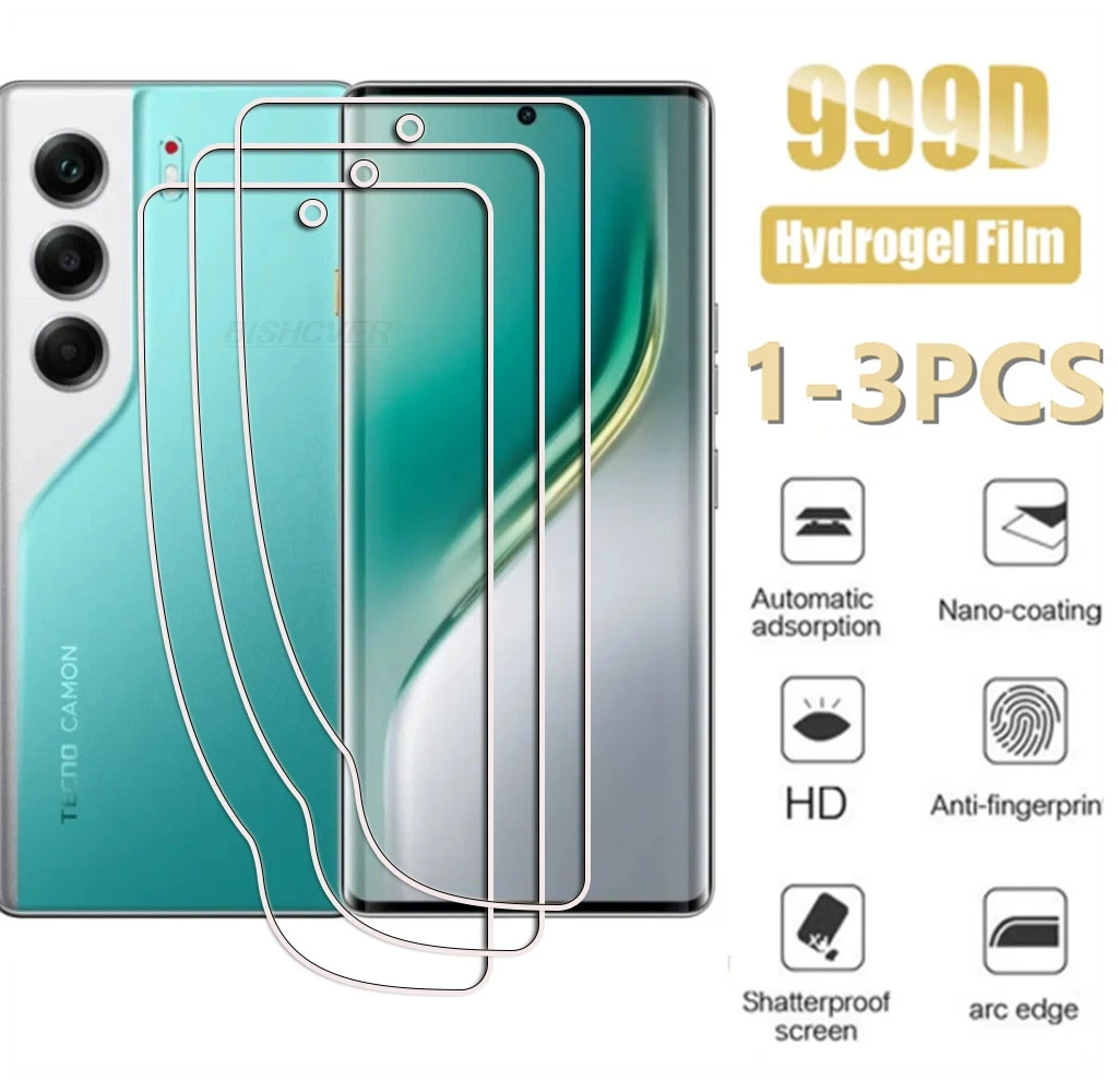 1-3 Pcs For Tecno Camon 40 Pro 6.78" Camon40Pro 40 40Pro 4G 5G Hydraulic Hydrogel Film Full Protective Screen Protector Cover
1-3 Pcs For Tecno Camon 40 Pro 6.78" Camon40Pro 40 40Pro 4G 5G Hydraulic Hydrogel Film Full Protective Screen Protector Cover