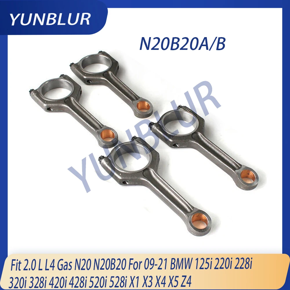 Engine Connecting Rod Kit Fit 2.0 L L4 Gas N20 N20B20 For 09-21 BMW 125i 220i 228i 320i 328i 420i 428i 520i 528i X1 X3 X4 X5 Z4
Engine Connecting Rod Kit Fit 2.0 L L4 Gas N20 N20B20 For 09-21 BMW 125i 220i 228i 320i 328i 420i 428i 520i 528i X1 X3 X4 X5 Z4