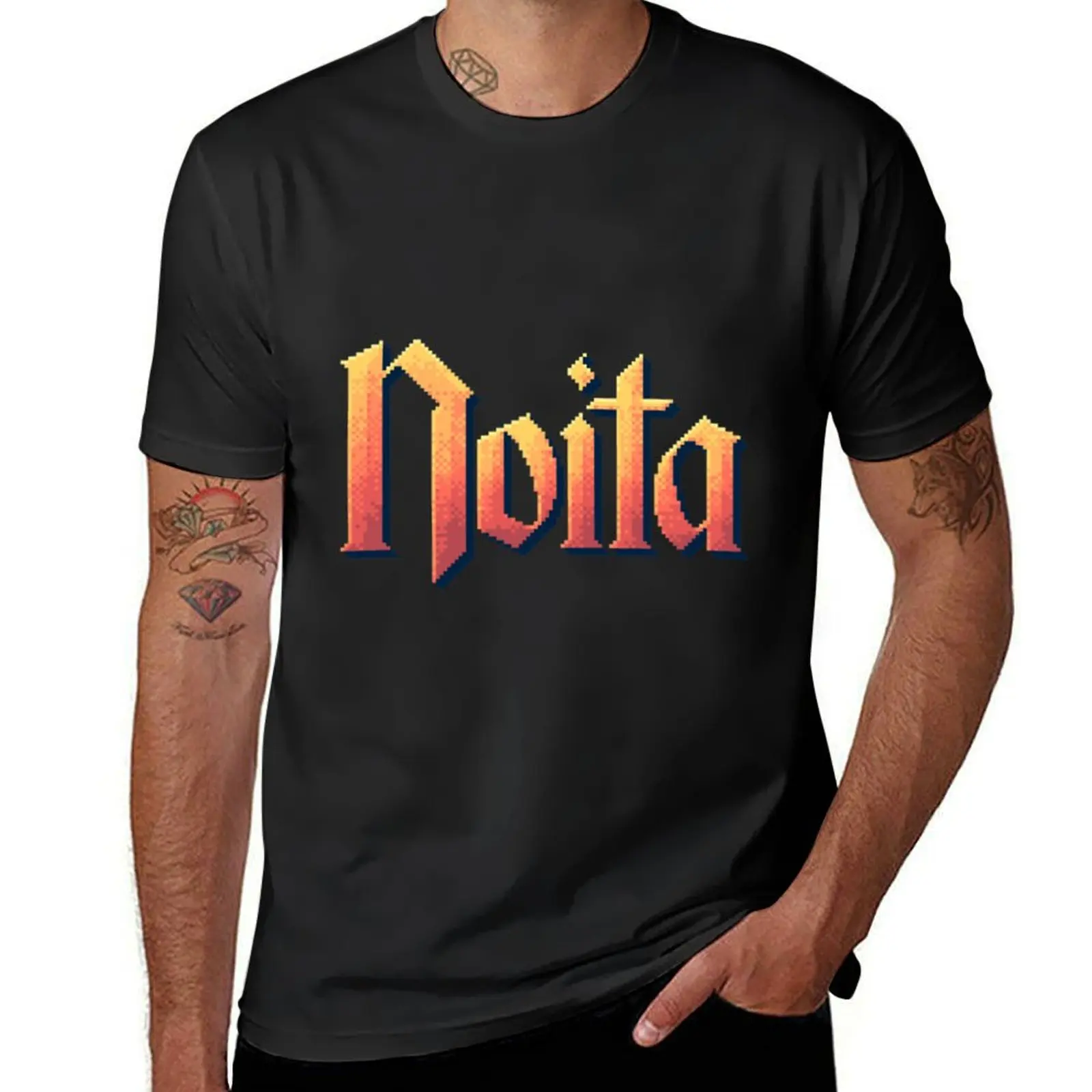 Классическая футболка Noita по индивидуальному заказу, новые подарки и футболки, одежда, рубашки, мужские рубашки с графикой
Классическая футболка Noita по индивидуальному заказу, новые подарки и футболки, одежда, рубашки, мужские рубашки с графикой