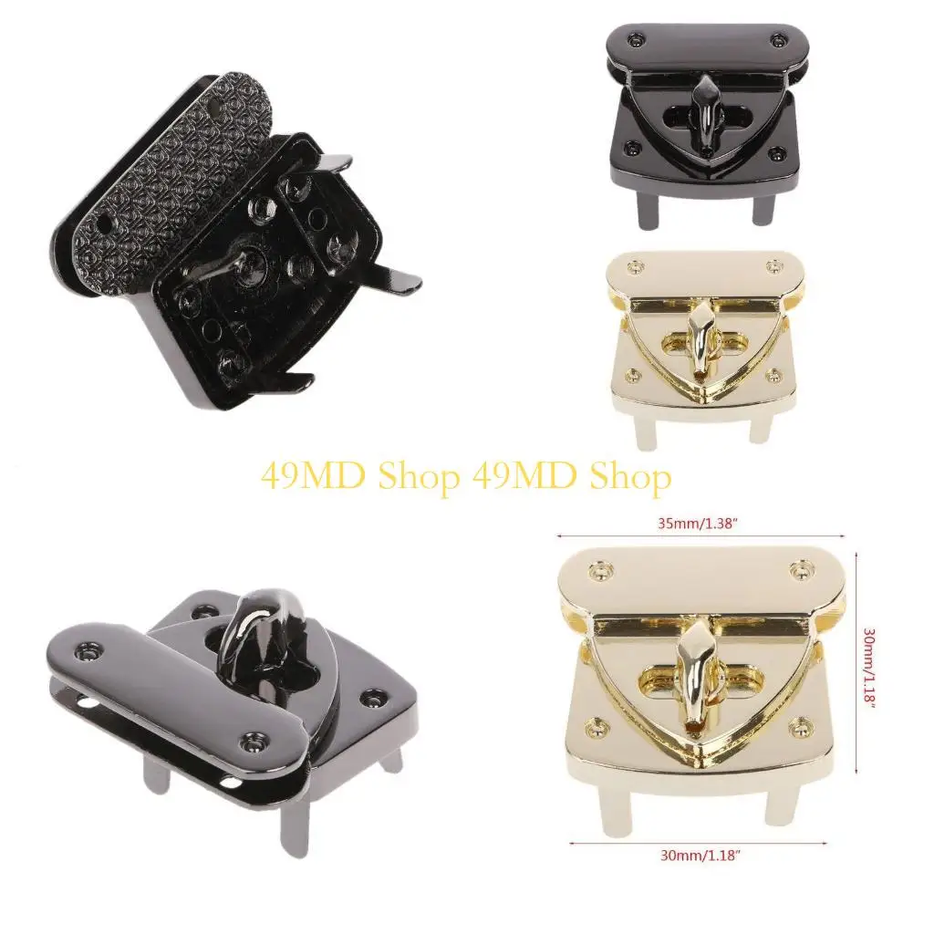 49MD New Metal Clasp Turn Lock Twist Locks DIY Leather Handbag Bag Hardware Accessori
49MD New Metal Clasp Turn Lock Twist Locks DIY Leather Handbag Bag Hardware Accessori