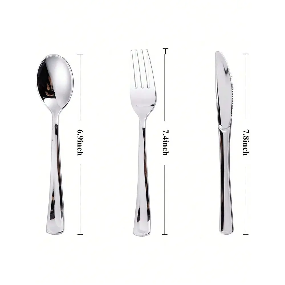 Silver Cutlery Set. Oatmeal Spoon, Coffee Spoon, Yogurt Spoon, Salad Fork, High Quality, Suitable For Major Events, Parties, We
Silver Cutlery Set. Oatmeal Spoon, Coffee Spoon, Yogurt Spoon, Salad Fork, High Quality, Suitable For Major Events, Parties, We