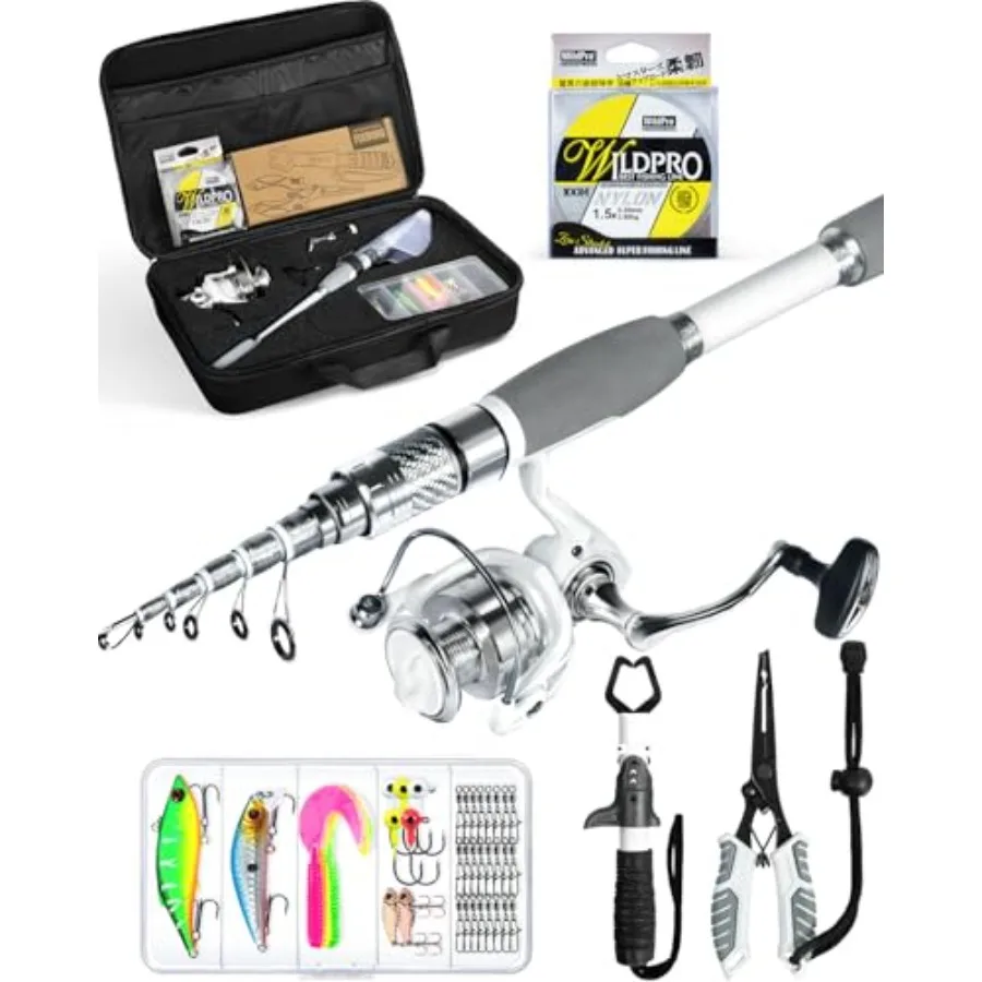 Combo Carbon Fiber Telescopic Pole Carrier Bag Portable Saltwater Freshwater
Combo Carbon Fiber Telescopic Pole Carrier Bag Portable Saltwater Freshwater